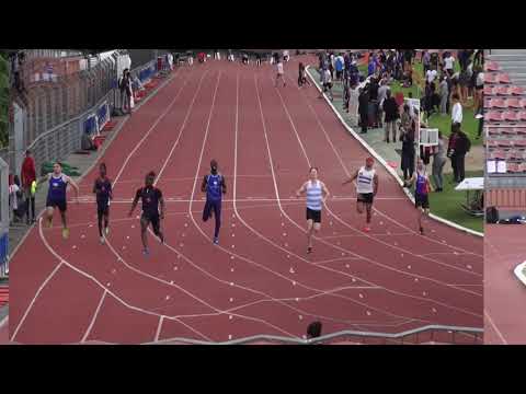 100m SEM F1 75 - Championnat départemental CJES - Créteil, 25 Mai 2019