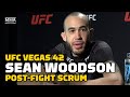 Sean Woodson: 'Max Holloway Wouldn’t Do Me Like That' In Boxing | UFC Vegas 42 | MMA Fighting