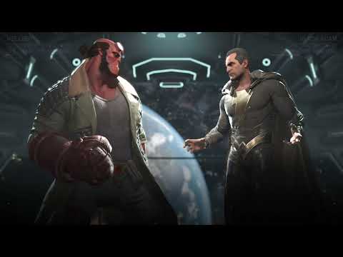 Injustice 2: Hellboy Vs. Black Adam (HARD)