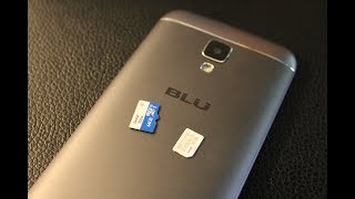 Blu M5 Studio.... Remove / Install SIM CARD AND MEMORY CARD