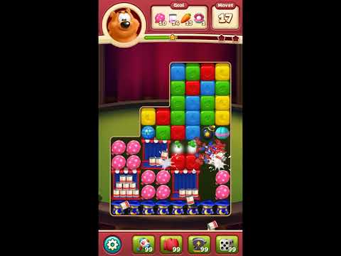 Toon Blast Level 8043 - NO BOOSTERS 🐻🐺🐱 | SKILLGAMING ✔️