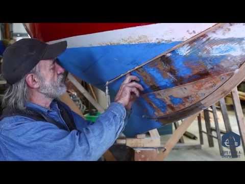 Part 12 - How to caulk a wide seam - RHODE ISLAND RED II Herreshoff 12 1/2