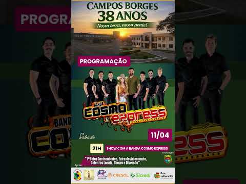 Campos Borges em Festa: 38 Anos de História
