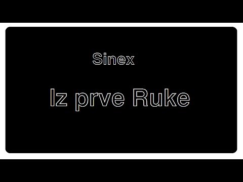 Sinex - Iz prve Ruke Demo