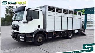 Camion bétaillère MAN TGM 15.290 Viehtransporter, Scheuwimmer Aufbau, Elektrische Heck à vendre - Image 4 | Autoline LU Camion bétaillère MAN TGM 15.290 Viehtransporter, Scheuwimmer Aufbau, Elektrische Heck | Image 4 - Autoline