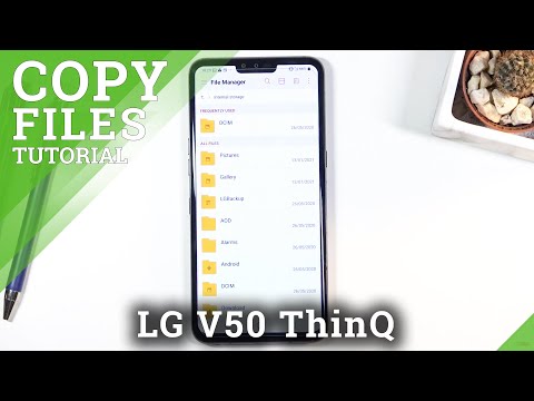 How to Copy Files in LG V50 ThinQ – Move Media