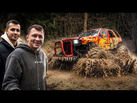 Он НЕ БОИТСЯ НИЧЕГО! Испытания в болоте..