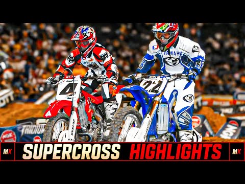 RICKY CARMICHAEL VS CHAD REED - 2003 SUPERCROSS