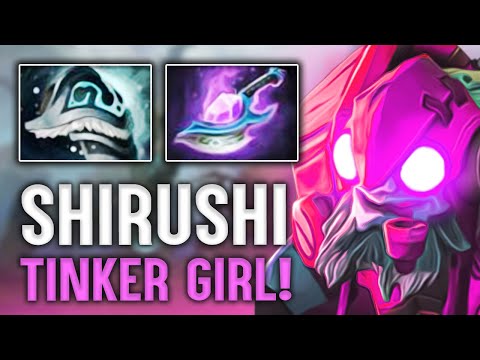 Shirushi Fastest Girl Tinker Alive - Destroying High Immortal Rank Dota 2