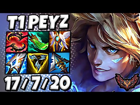 T1 Peyz Ezreal vs Lucian [ ADC ] Korea Grandmaster 795 LP | Patch 26.1