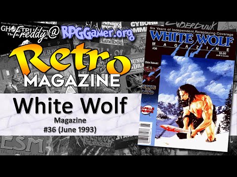 Vampire, Cyberpunk, Shadowrun, Ars Magica, World of Darkness  | White Wolf Magazine #36