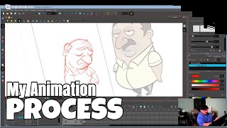 How I Start a Traditional 2D Animation | Toon Boom Harmony Tutorial (Step 1)