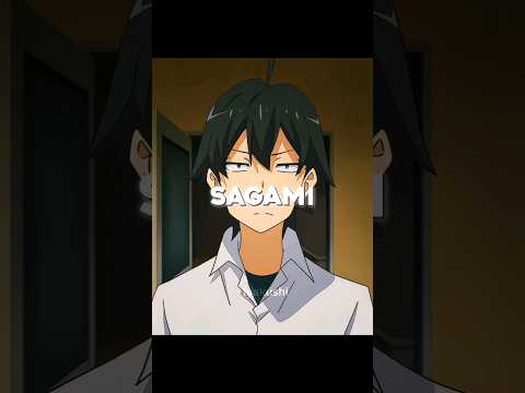 He literally exposed her and nobody sided with him #anime #oregairu #shorts #hachiman #hikigaya