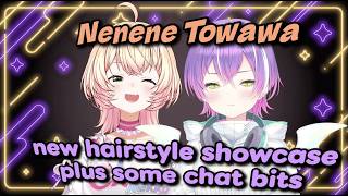 Nene Towa with new matching hairstyles EN SUBS