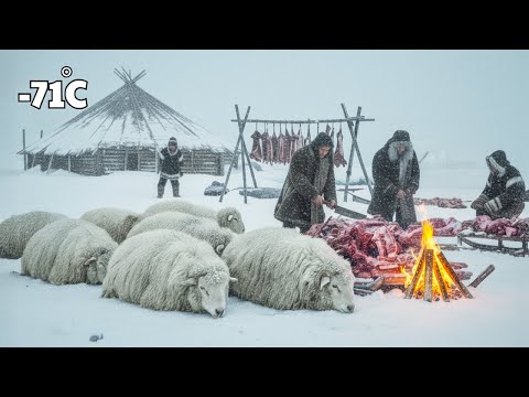 Surviving -71°C: Feeding The Flock In The Frozen North | A Harsh Winter Story