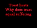 Megadeth Trust Lyrics