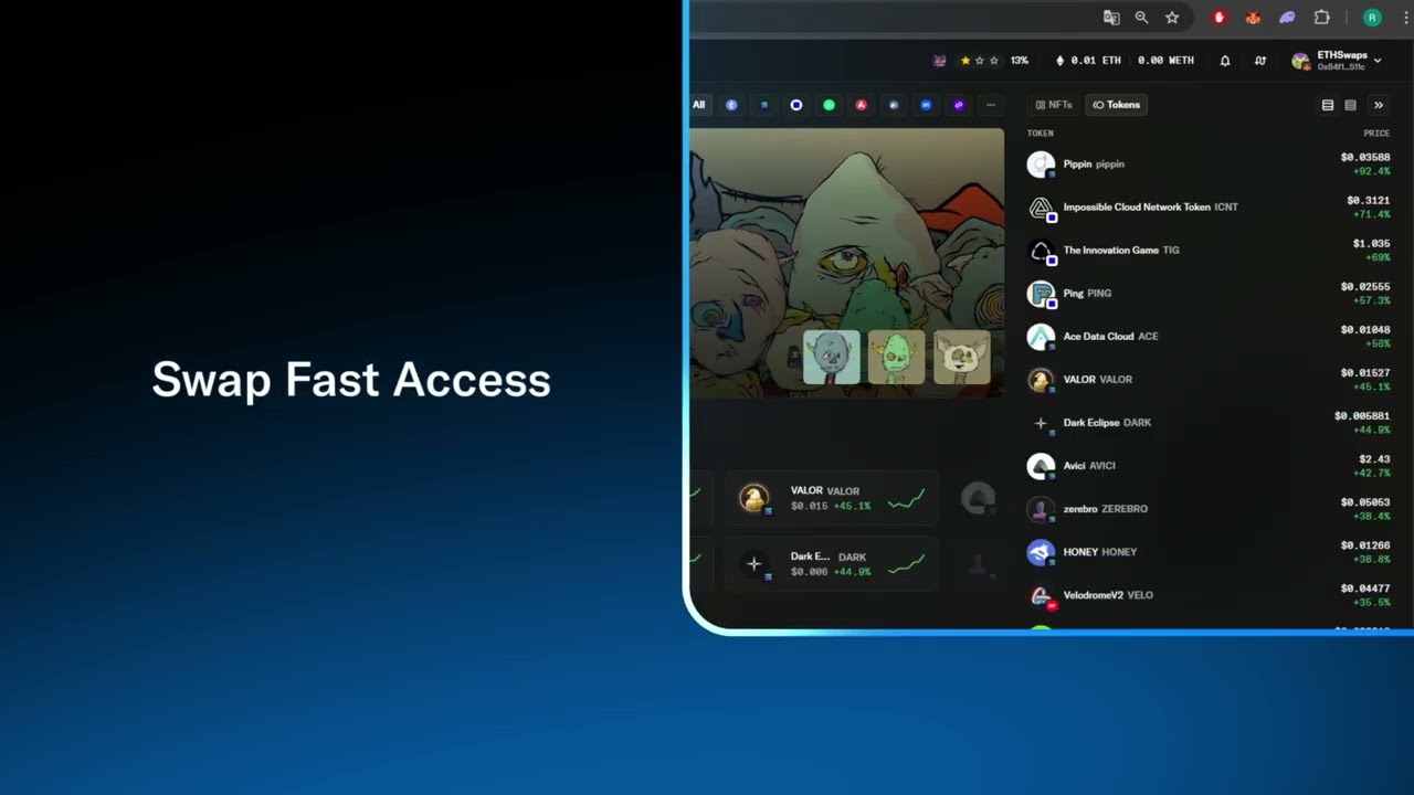 New on OpenSea: Swap Fast Access