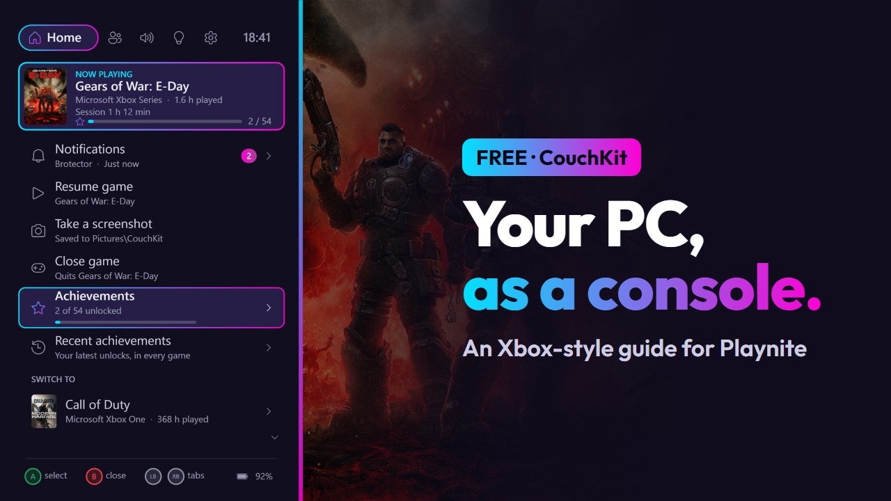CouchKit trailer