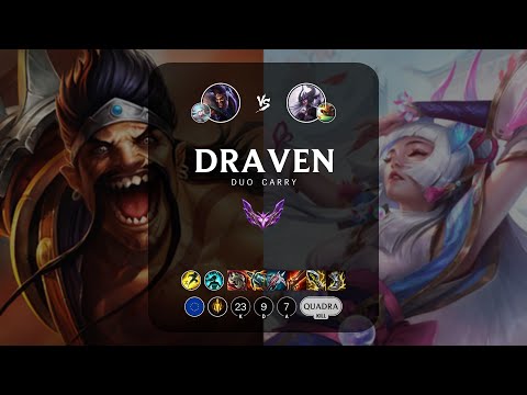 Draven ADC vs Syndra - EUW Master Patch 12.22
