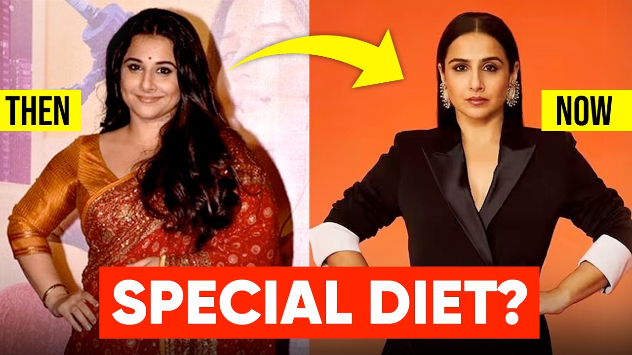 This Is How Vidya Balan Lost Weight (Secrets Revealed)