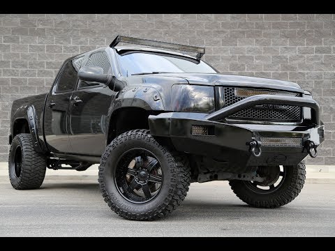 2010 GMC Sierra 1500 Murdered Out Blacked Out Showtruck Custom