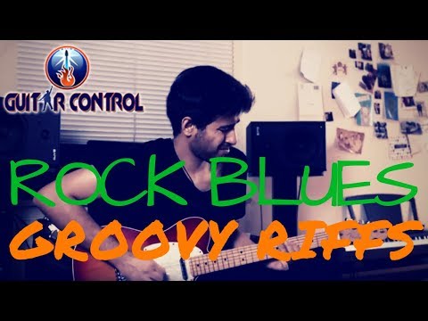 How To Play Rock Blues Groovy Guitar Riffs - Rhythm Guitar Lesson