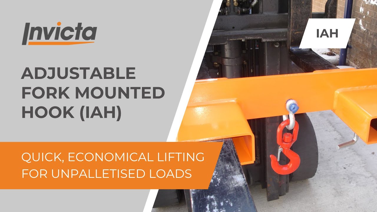 Adjustable Fork Mounted Hook (IAH) | Invicta Forks & Attachments