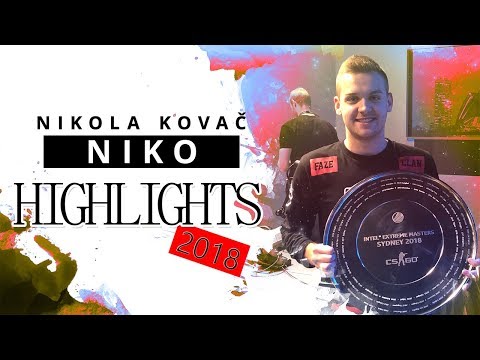 Best of NiKo 2018 Compilation (FPL, ESL, Twitch) | CS:GO