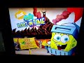 SpongeBob SquarePants Lost In Time 2006 DVD Menu Walkthrough