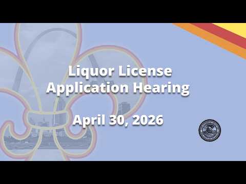 Liquor License Application Hearing - April 30, 2026