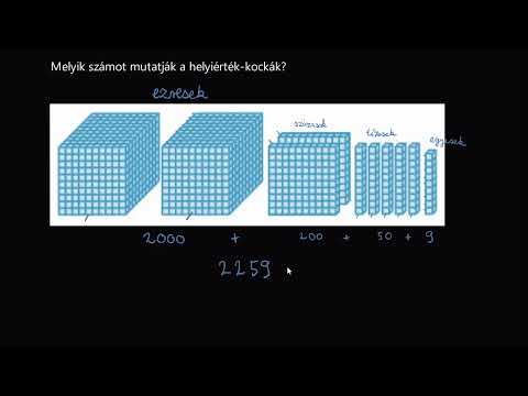 Helyiérték-kockák | Helyi érték | Matematika | Khan Academy magyar