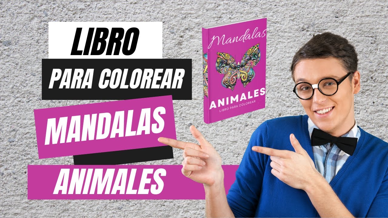 Libro Mándalas de animales para colorear Antiestrés