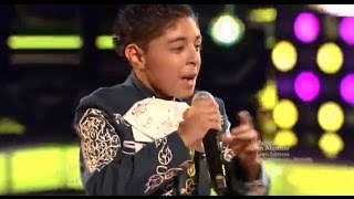 Brian Torres canta “Yo no fui” en “La Voz Kids”
