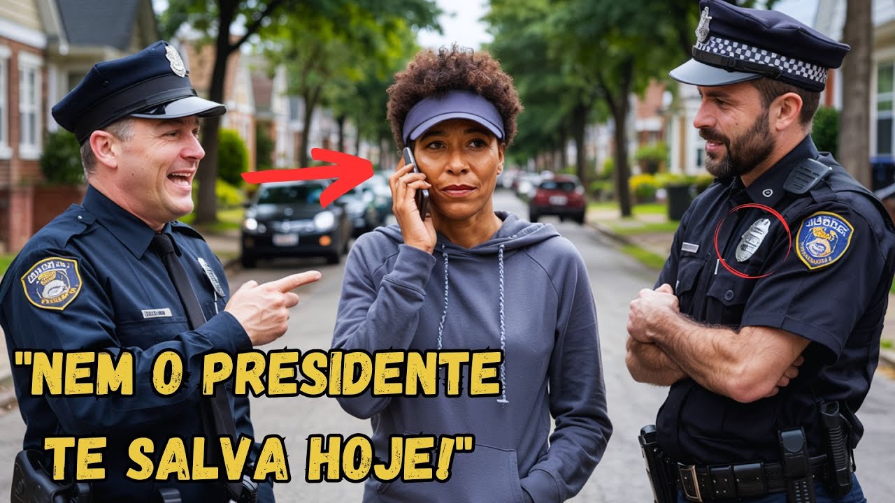 Cops laugh and handcuff a black general — but a call to the White House destroys their careers!