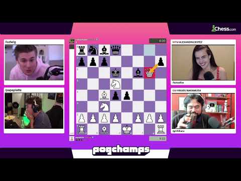 Twitch Rivals Chess Funny Highlights - Ludwig Papaplatte Interview
