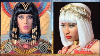 Katy Perry Vs. Nicki Minaj: Best Egyptian Look?! (FASHION FACEOFF)