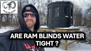 Are RAM Blinds Water Tight? - Post-Season Review