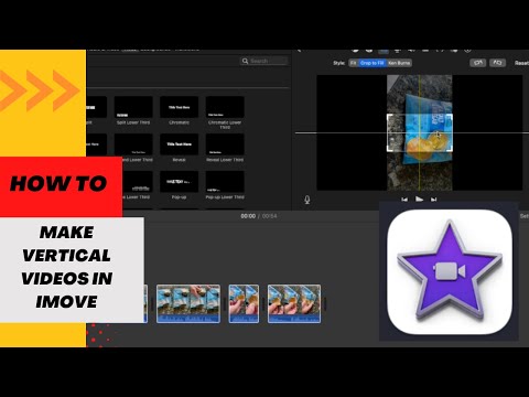 How to Make Vertical Videos in iMovie for YouTube Shorts