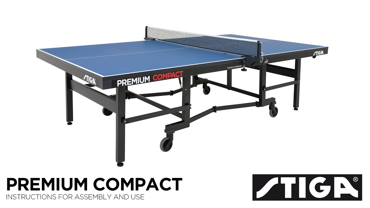 Тенісний стіл Stiga Premium Compact ITTF Blue (719705)