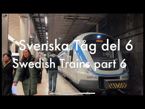 Svenska tåg del 6/Swedish trains part 6 - Stockholm Södra