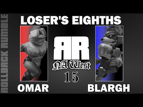 Omar (Sheik) vs Blargh257 (Fox) | Loser's Eighths | Rollback Rumble: NA West 15