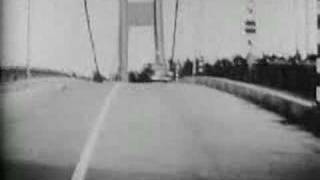 Collapse of the Tacoma Narrows Bridge - old documentary