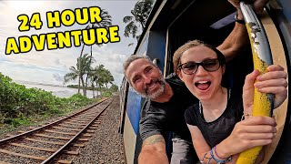 24 Hours in Hikkaduwa 🇱🇰 | Scenic Train Ride, Beach Vibes & Turtle Release Adventures!