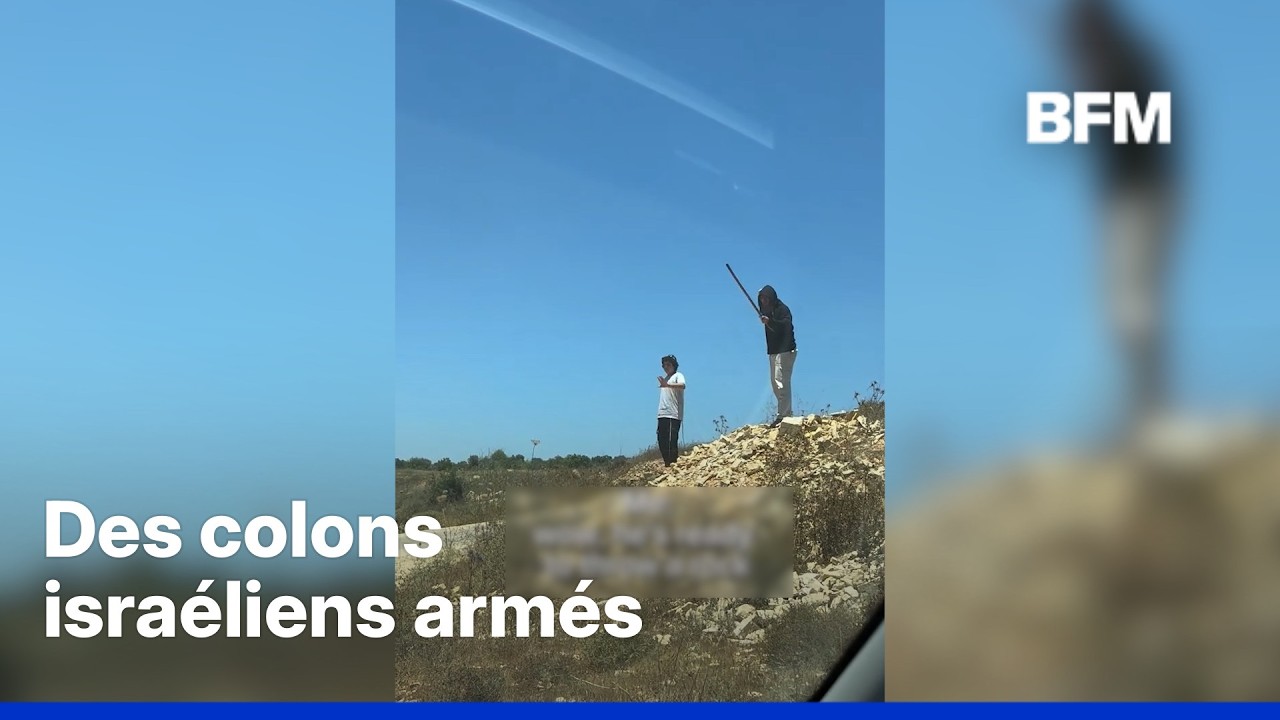Des journalistes attaqués par des colons israéliens en Cisjordanie
