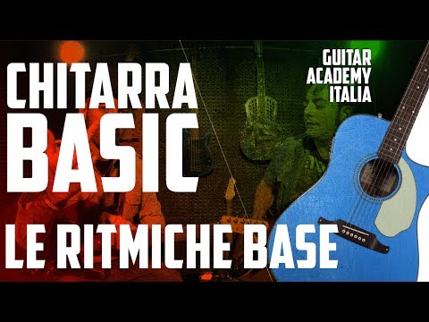 lezioni di chitarra - Ritmiche base - principianti - Guitar Academy Italia