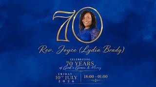 Rev Joyce Brady 70th Birthday Celebration