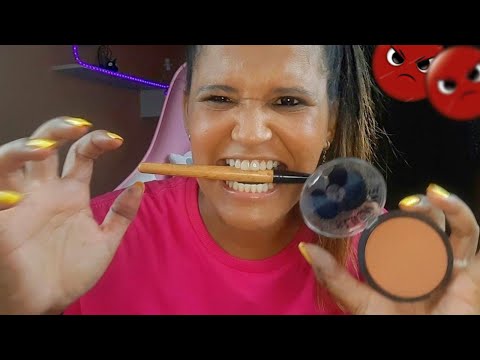 MAQUIANDO VOCE I ASMR AGRESSIVO 😡🤬