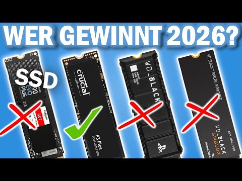 INTERNE FESTPLATTE kaufen: Top 4 interne SSD Festplatten 2026 im Vergleich!