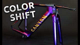 BIKE PAINT - canyon speedmax colorshift