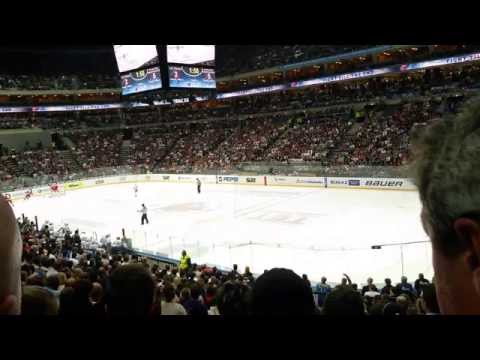 KHL 2014 Hc Lev Praha - Hc Metalurg Magnitogorsk 3:5 závěr+bitka